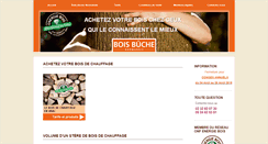 Desktop Screenshot of boisbuche-normandie.com